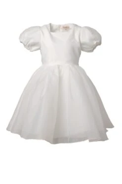 Mini Cupcake Dress In White -Fashion Clothing Store cupcake white mini front 275893