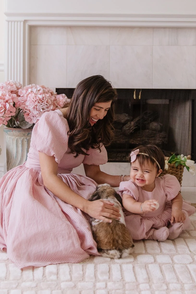 Cupcake Dress In Pink Stripe 8 Cupcake Dress In Pink Stripe - Image 8