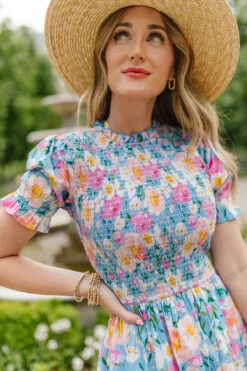 Delia Dress In Blue 15 Delia Dress In Blue -Fashion Clothing Store delia blue 06