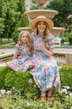 Delia Dress In Blue 14 Delia Dress In Blue -Fashion Clothing Store delia blue 10