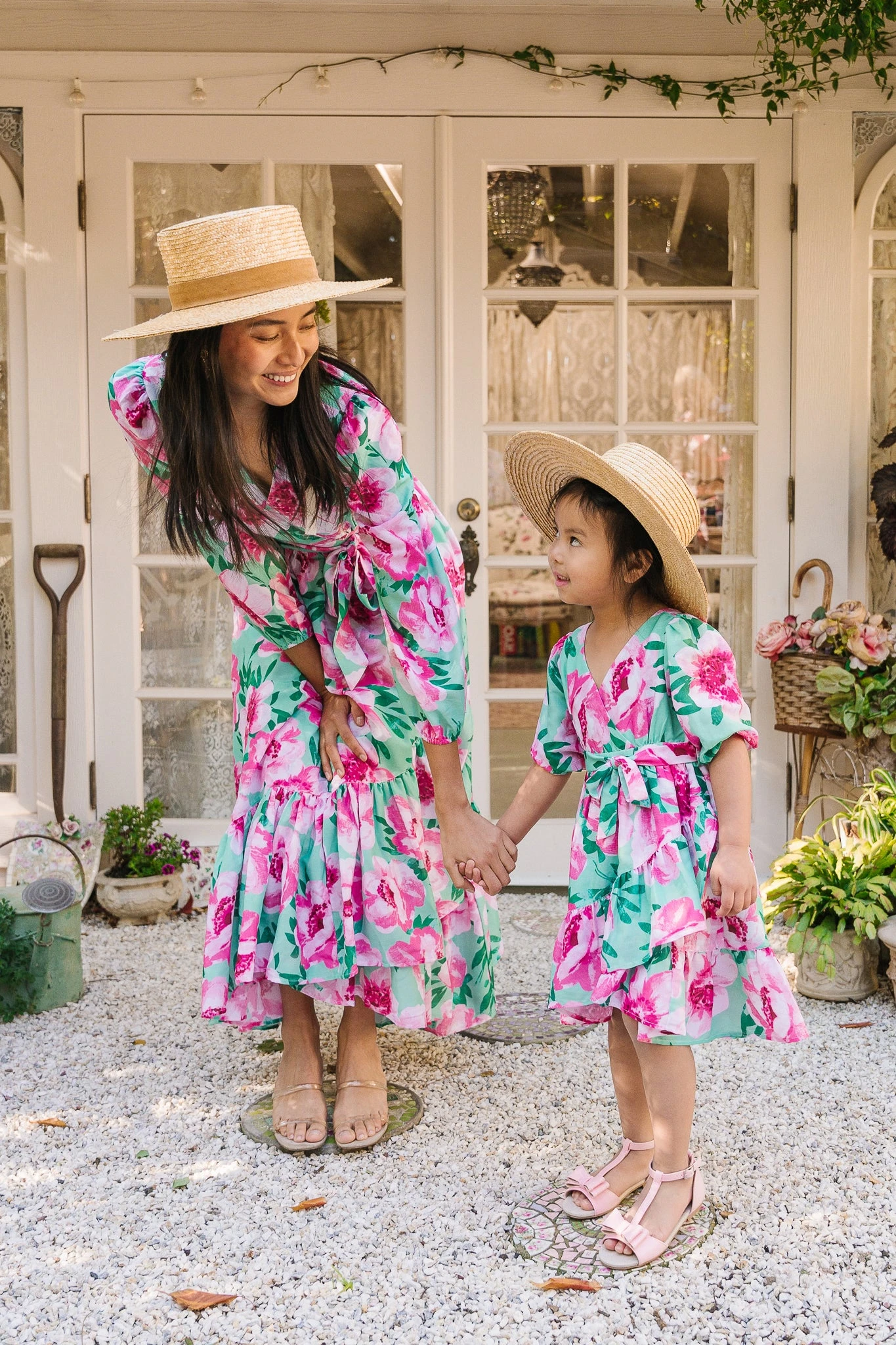 Mini Mi Amor Dress In Green 3 Mini Mi Amor Dress In Green - Image 3