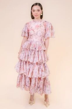 Rosette Dress - FINAL SALE -Fashion Clothing Store fairytale studio S23 12 318069