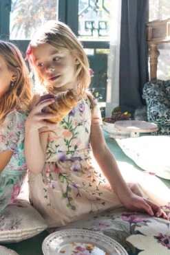 Mini Flora Dress In Pastels -Fashion Clothing Store flora2 424256