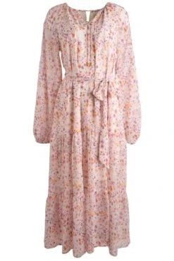 Imogen Dress In Blush -Fashion Clothing Store imogen blush front Edit