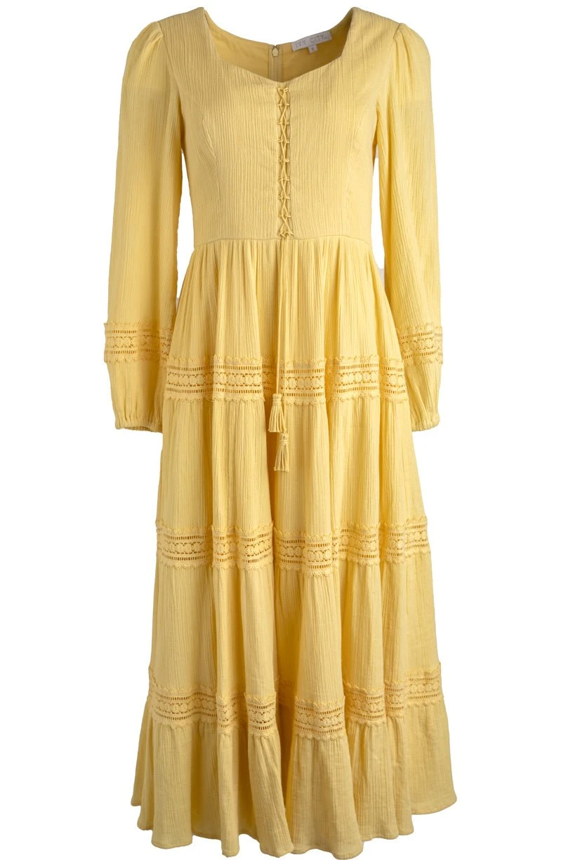 Joella Dress In Yellow 12 Joella Dress In Yellow - Image 12