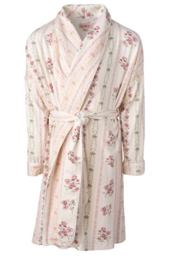 Mini Kali Floral Wrap -Fashion Clothing Store kali robe front mini