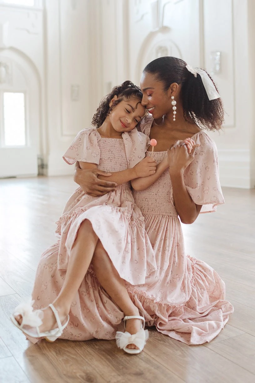 Mini Lennon Dress In Dusty Pink 7 Mini Lennon Dress In Dusty Pink - Image 7