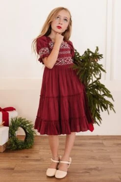 Mini Liesl Dress In Red - FINAL SALE 17 Mini Liesl Dress In Red - FINAL SALE -Fashion Clothing Store liesl 06 120224