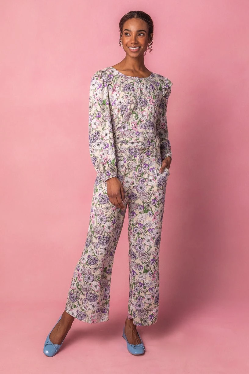 Lo Blouse In Floral Bloom 7 Lo Blouse In Floral Bloom - Image 7