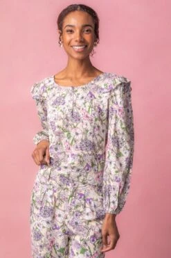 Lo Blouse In Floral Bloom 25 Lo Blouse In Floral Bloom -Fashion Clothing Store lo redo 5 2 145990