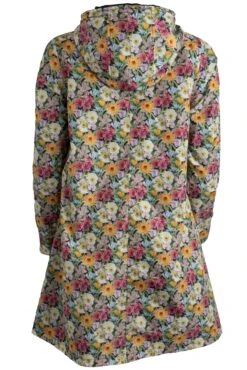 London Raincoat Made With Liberty Fabric -Fashion Clothing Store london jacket back