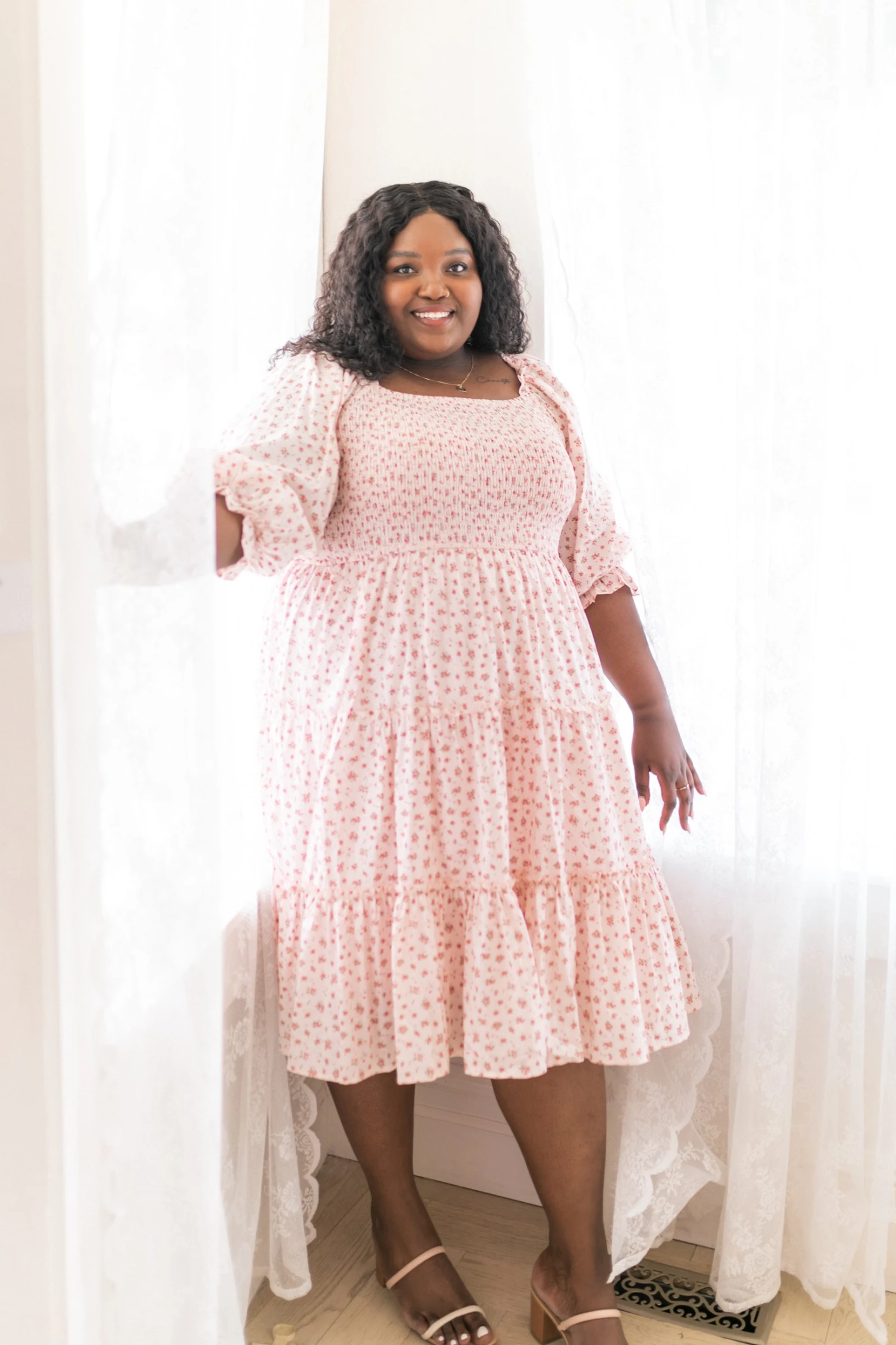 Madeline Dress In Pink 10 Madeline Dress In Pink - Image 10