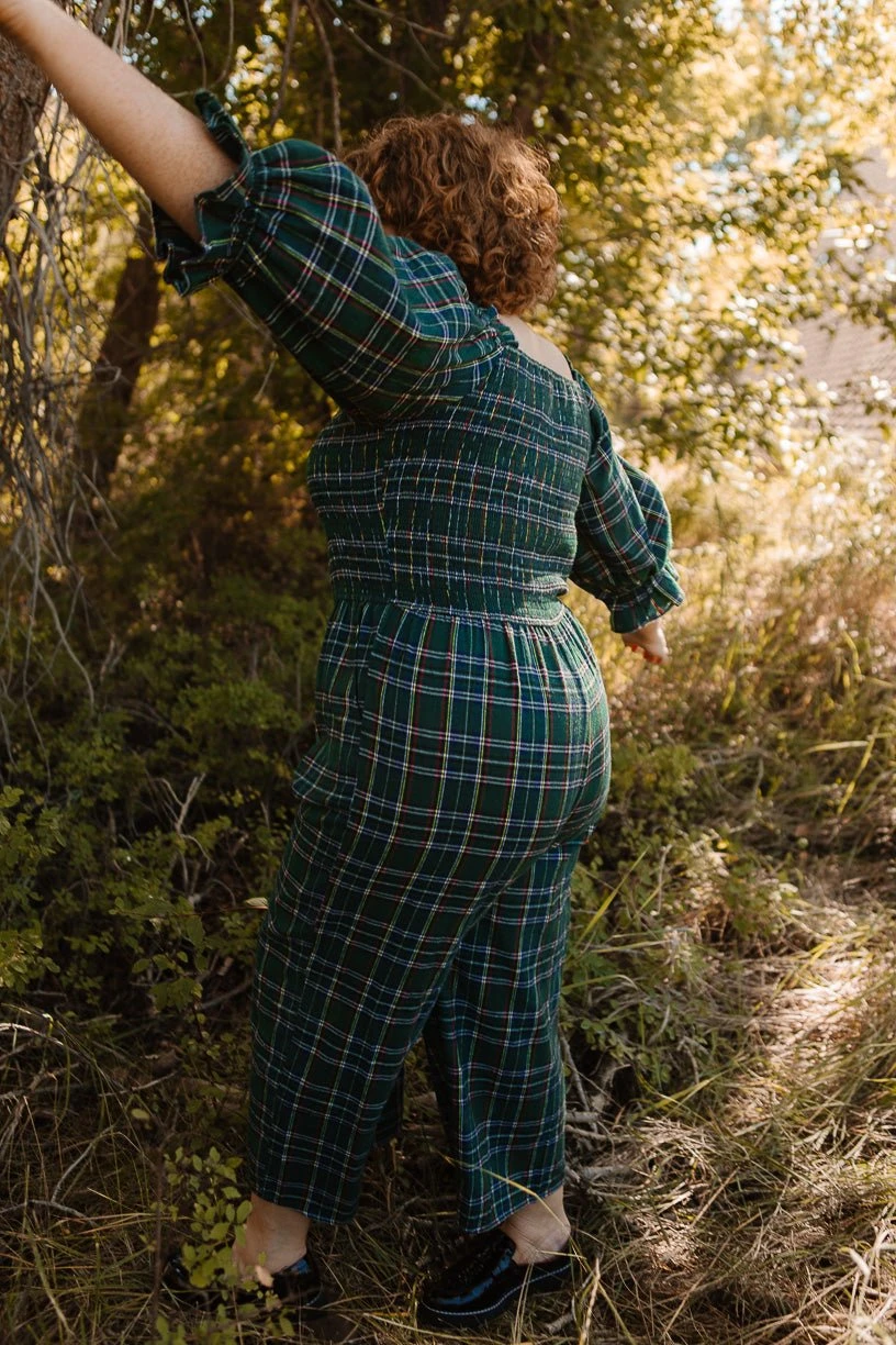 Madeline Jumpsuit In Plaid - FINAL SALE 7 Madeline Jumpsuit In Plaid - FINAL SALE - Image 7