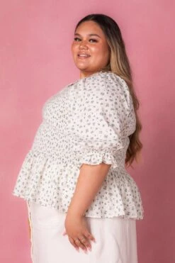 Madeline Top In Blue -Fashion Clothing Store madelinetop studio 03 756015