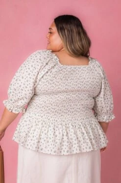 Madeline Top In Blue -Fashion Clothing Store madelinetop studio 04 500141