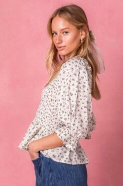 Madeline Top In Blue -Fashion Clothing Store madelinetop studio 10 723738