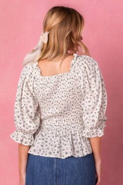 Madeline Top In Blue -Fashion Clothing Store madelinetop studio 11 235829