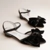 Mini Eloise Black Bow Heel