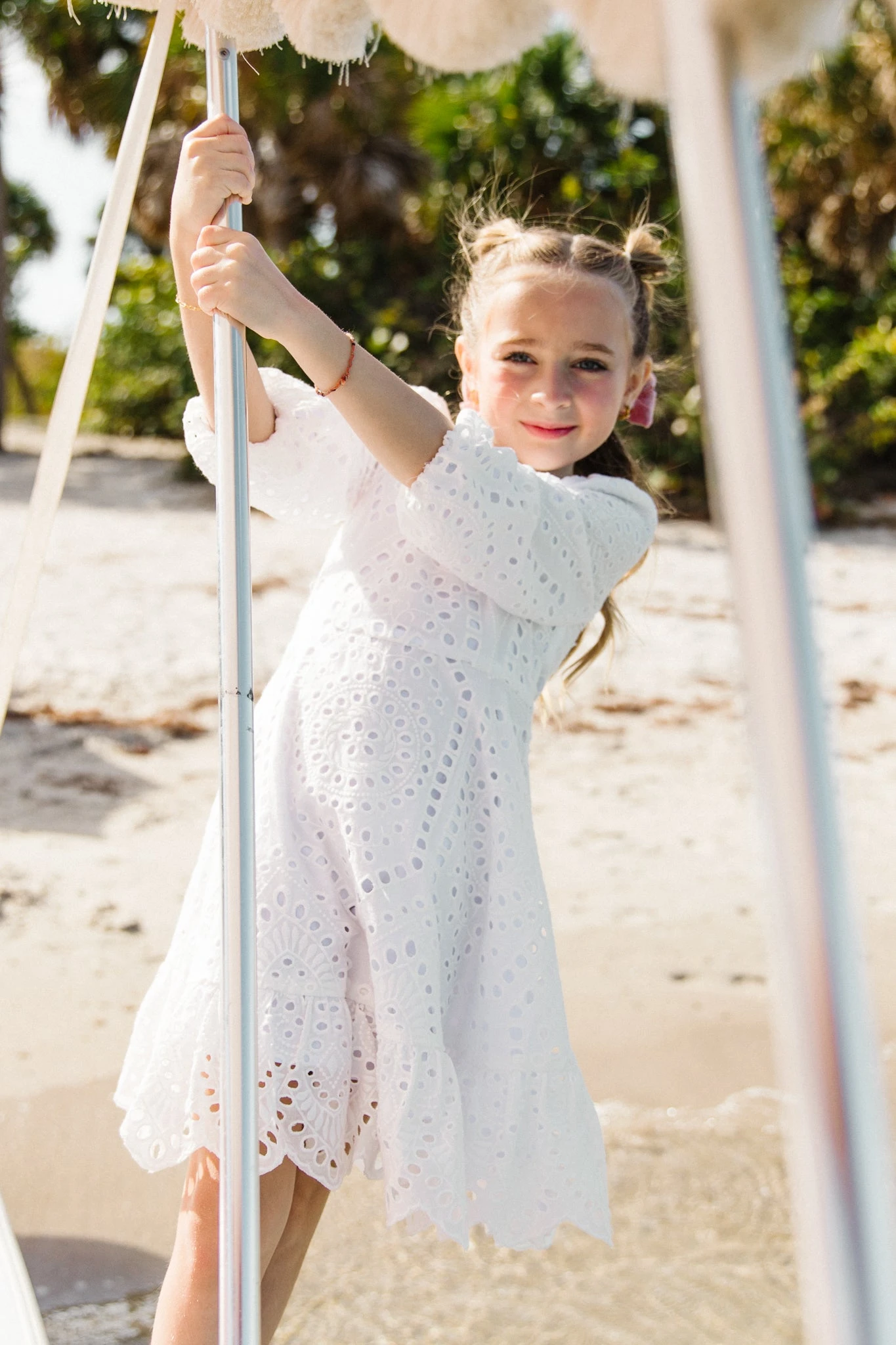 Mini Naomi Eyelet Dress 1 Mini Naomi Eyelet Dress