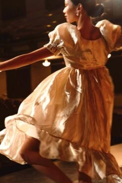 Coco Dress In Gold - FINAL SALE 20 Coco Dress In Gold - FINAL SALE -Fashion Clothing Store ocogold 2 706216