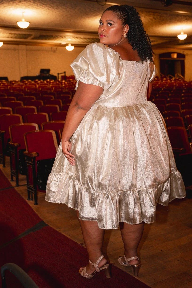 Coco Dress In Gold - FINAL SALE 10 Coco Dress In Gold - FINAL SALE - Image 10