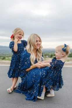 Baby Starry Nights Dress Set - FINAL SALE -Fashion Clothing Store owners 4th july 128