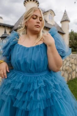 Pixie Dress In Blue - FINAL SALE -Fashion Clothing Store pixie blue plus 08 749052