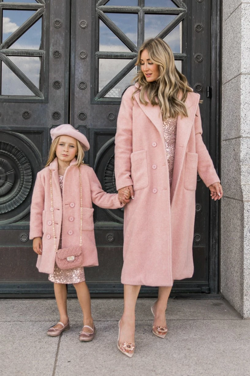 Polly Coat In Pink - FINAL SALE 1 Polly Coat In Pink - FINAL SALE