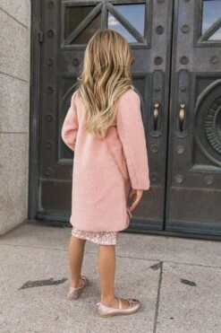 Mini Polly Coat In Pink - FINAL SALE -Fashion Clothing Store polly mini 4 655541