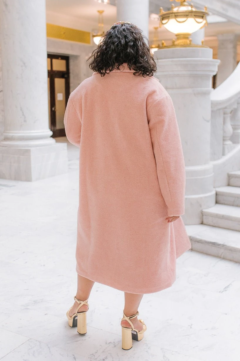 Polly Coat In Pink - FINAL SALE 15 Polly Coat In Pink - FINAL SALE - Image 15