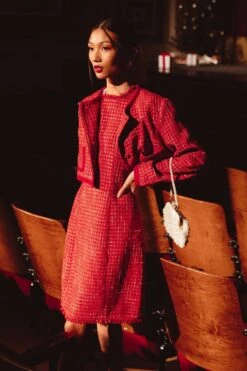 Reese Dress In Red - FINAL SALE -Fashion Clothing Store reese holiday2 FIX 39 cbe46df6 a33f 46fa be08 07e3428bd1ef 227462