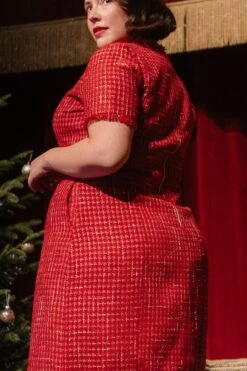 Reese Dress In Red - FINAL SALE -Fashion Clothing Store reesefix 1 884402