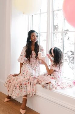 Roselyn Dress In Pink -Fashion Clothing Store roselyn 1 119840