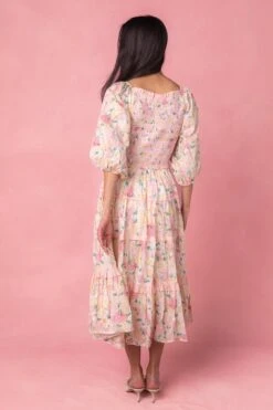 Roselyn Dress In Pastel Floral -Fashion Clothing Store roselyn studio easter24 4 263407e9 7d57 4878 a3e6 0970d19ead03 262545