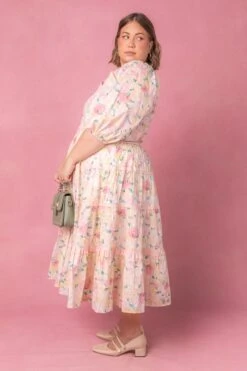 Roselyn Dress In Pastel Floral -Fashion Clothing Store roselyn studio easter24 8 282578