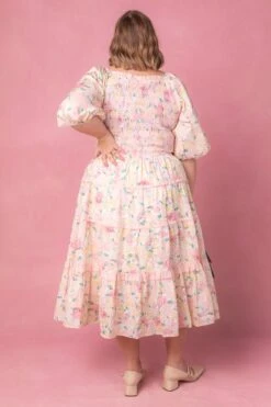Roselyn Dress In Pastel Floral -Fashion Clothing Store roselyn studio easter24 9 289221