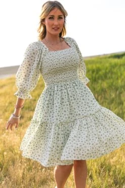 Short Madeline Dress In Blue - FINAL SALE -Fashion Clothing Store short madeline blue 15 171383