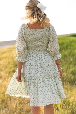 Short Madeline Dress In Blue - FINAL SALE -Fashion Clothing Store short madeline blue 16 201723