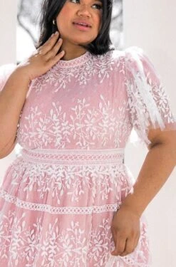 Sicily Dress With Flutter Sleeves In Pink - FINAL SALE 28 Sicily Dress With Flutter Sleeves In Pink - FINAL SALE -Fashion Clothing Store sicily flutter plus pink 8 d56f7130 db7e 4586 a454 c6ddc7343fba 978651