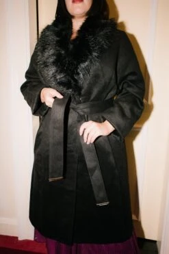 Sloane Coat In Black - FINAL SALE -Fashion Clothing Store sloane black 12 782627