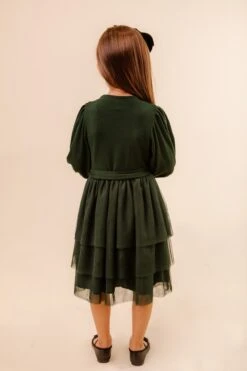 Mini Cosette Dress In Green - FINAL SALE -Fashion Clothing Store studio 090 231772