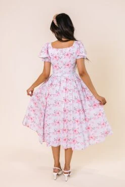 Ballerina Dress In Pink Blossom - FINAL SALE 24 Ballerina Dress In Pink Blossom - FINAL SALE -Fashion Clothing Store studio easter 037 452319