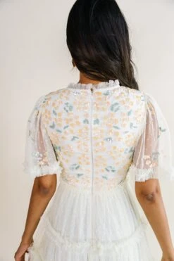 Annalise Dress In Light Yellow - FINAL SALE -Fashion Clothing Store studio easter 130