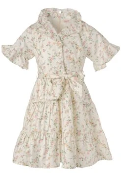 Mini Sutton Dress Made With Liberty Fabric -Fashion Clothing Store sutton mini front