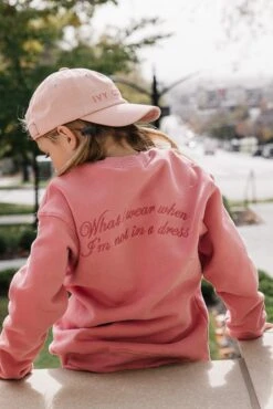 Mini Ivy City Sweatshirt In Pink 18 Mini Ivy City Sweatshirt In Pink -Fashion Clothing Store sweats 23 782744