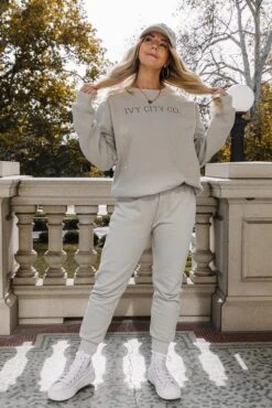 Ivy City Jogger Sweatpants In Sage 19 Ivy City Jogger Sweatpants In Sage -Fashion Clothing Store sweats 33 688417