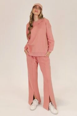 Ivy City Flare Sweatpants In Pink -Fashion Clothing Store sweats 37 f9c833cc 7f7a 45c0 b0db 077ce93a8861 618016