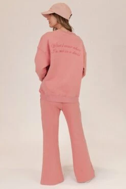 Ivy City Sweatshirt In Pink -Fashion Clothing Store sweats 40 822772