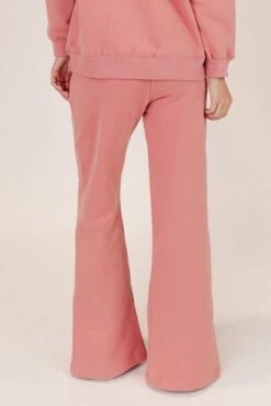 Ivy City Flare Sweatpants In Pink -Fashion Clothing Store sweats 57 529305