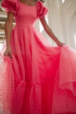 Wonderland Dress In Pink Hearts 24 Wonderland Dress In Pink Hearts -Fashion Clothing Store web valentinesday modestsizeinclusivedresses lovers 14